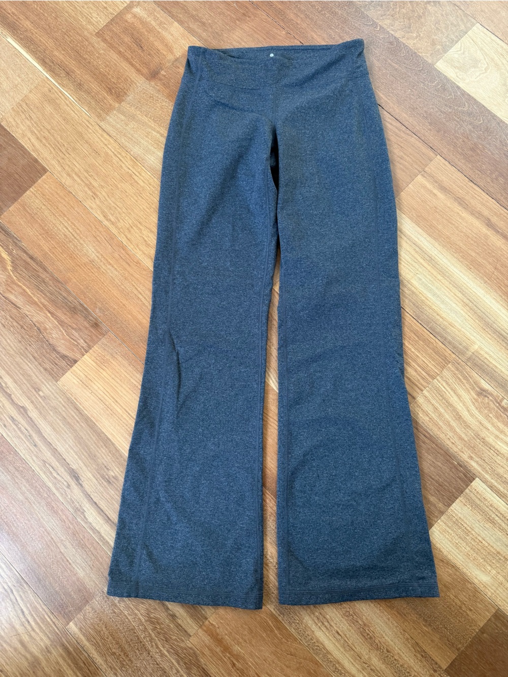 Athleta Gray Flare Yoga Pants